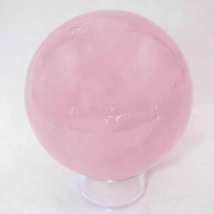 Rose Quartz Sphere - Large - AAA Premium Quality - 1 of a Kind - Image 14