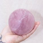 Rose Quartz Sphere - Large - AAA Premium Quality - 1 of a Kind - Image 16