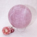 Rose Quartz Sphere - Large - AAA Premium Quality - 1 of a Kind - Image 15