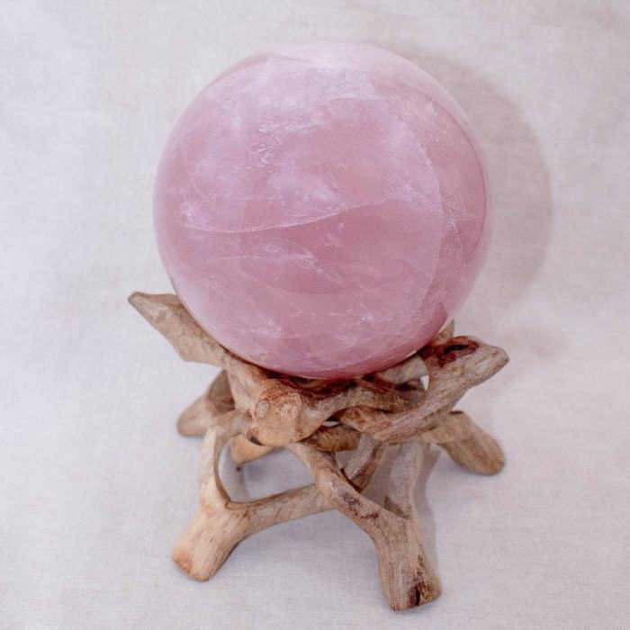 Rose Quartz Sphere - Large - AAA Premium Quality - 1 of a Kind - Image 26