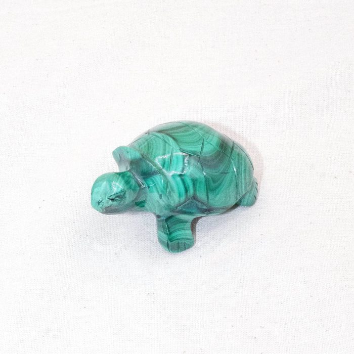 Genuine Malachite Turtles- Hand Carved - 1 of a Kind - Image 41