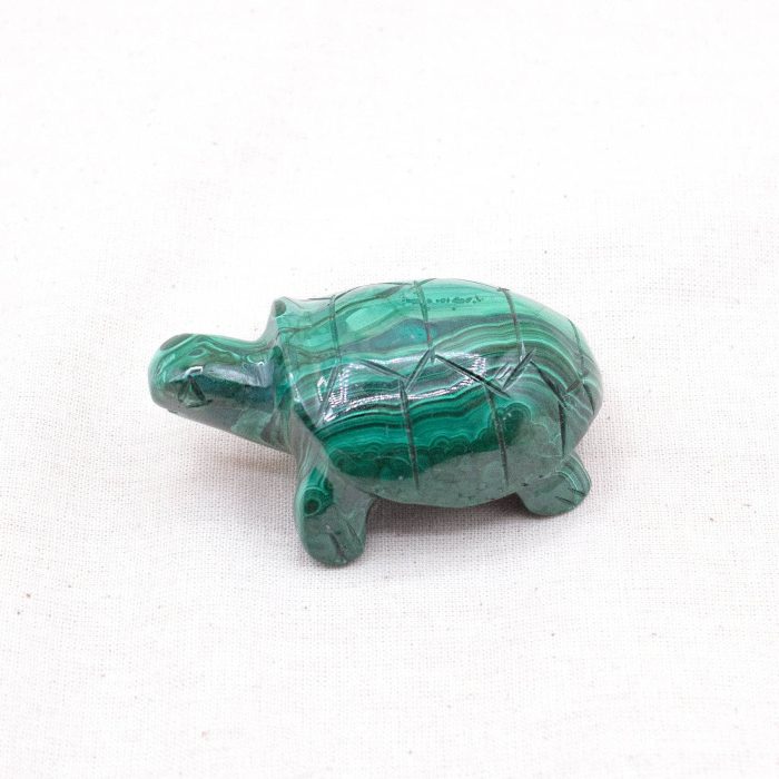 Genuine Malachite Turtles- Hand Carved - 1 of a Kind - Image 44