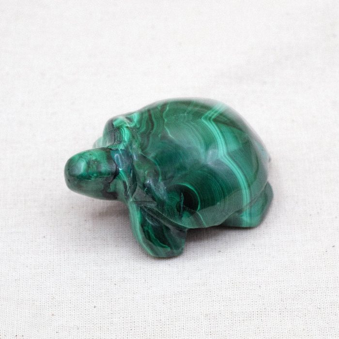 Genuine Malachite Turtles- Hand Carved - 1 of a Kind - Image 47