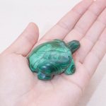 Genuine Malachite Turtles- Hand Carved - 1 of a Kind - Image 48