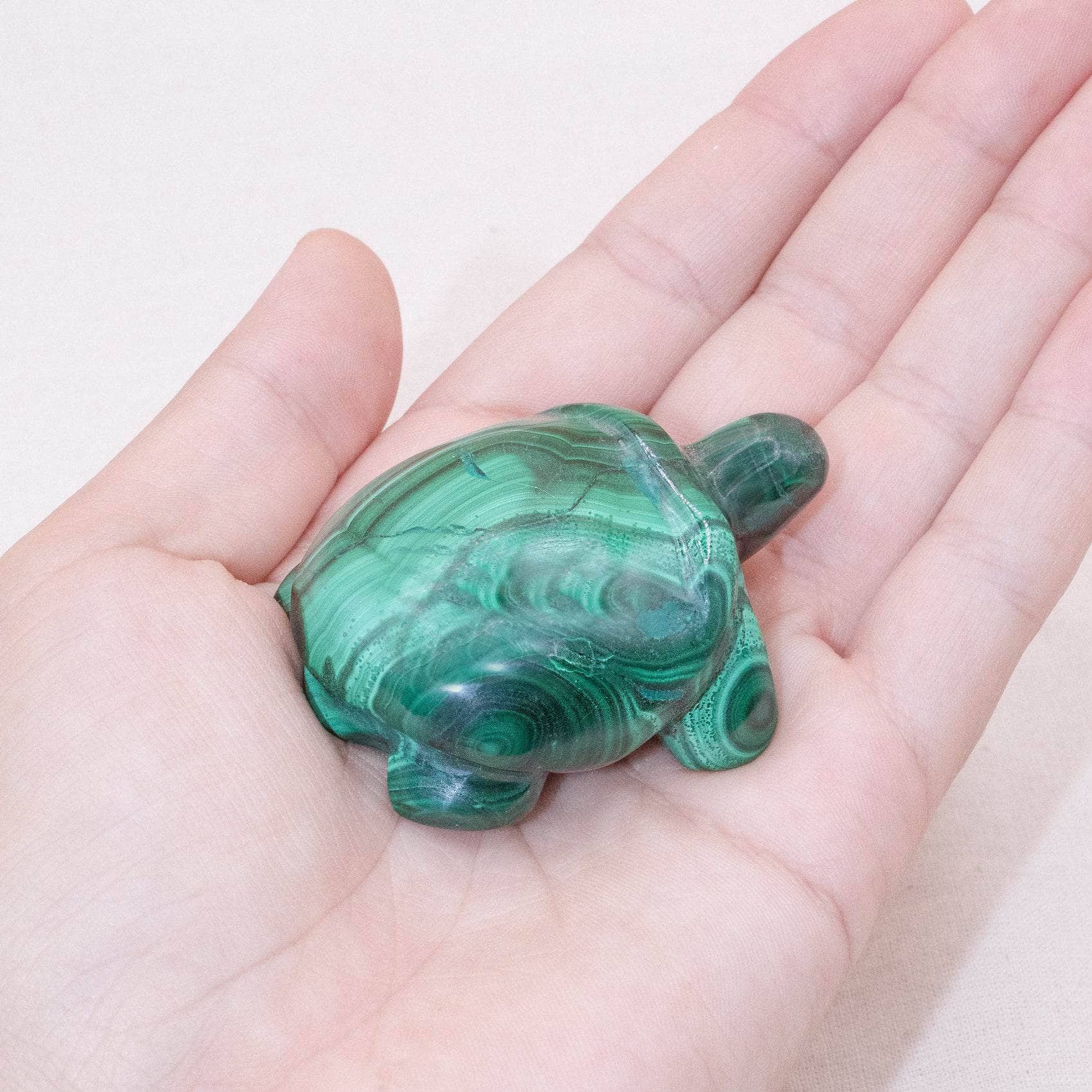 TR-TURT-MAL-QE-13 Genuine Malachite Turtles- Hand Carved - 1 of a Kind - Image 48