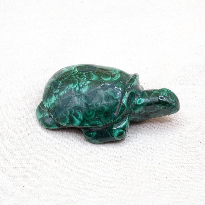 Genuine Malachite Turtles- Hand Carved - 1 of a Kind - Image 56