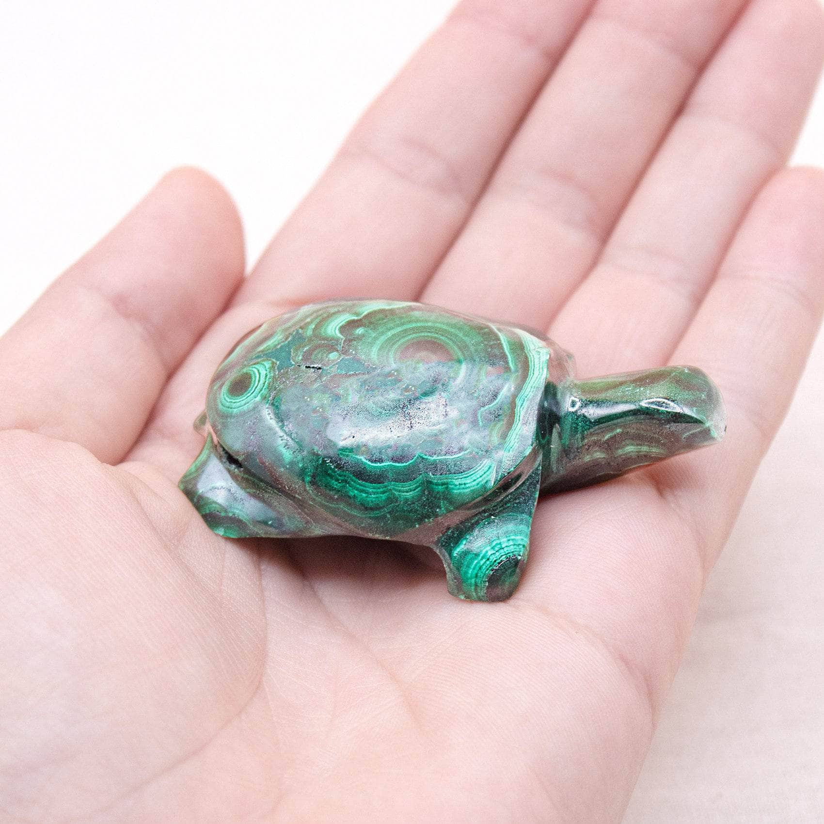 TR-TURT-MAL-QE-7-2_2f6a3494-e71c-4ba0-83ca-ee03baf3ec8a Genuine Malachite Turtles- Hand Carved - 1 of a Kind - Image 30