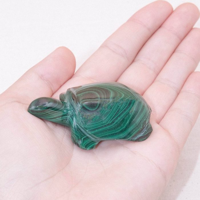 Genuine Malachite Turtles- Hand Carved - 1 of a Kind - Image 36