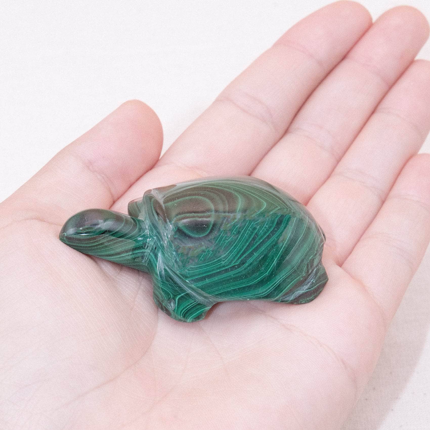 TR-TURT-MAL-QE-9-3 Genuine Malachite Turtles- Hand Carved - 1 of a Kind - Image 36
