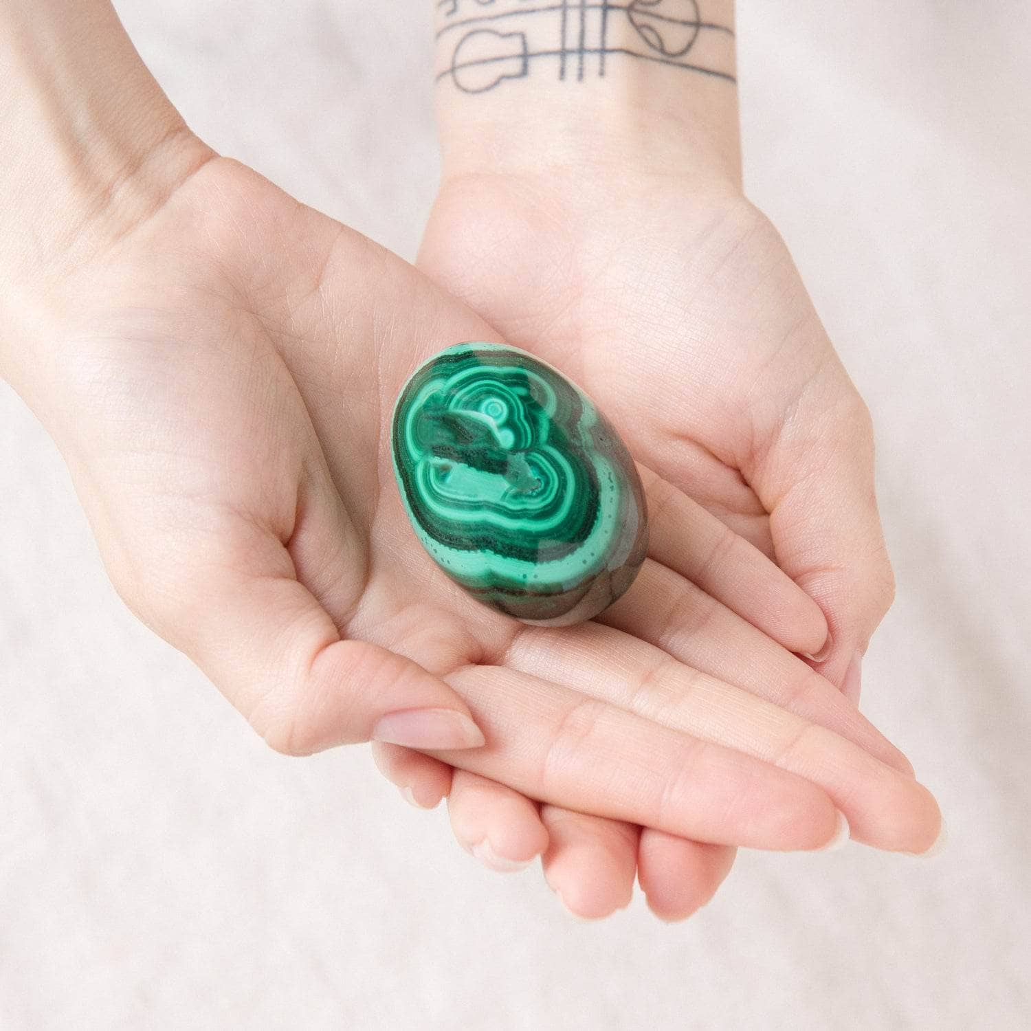 TR-egg-mal-QE-1.00-2 Genuine Malachite Eggs - AAA Premium Quality - Image 2