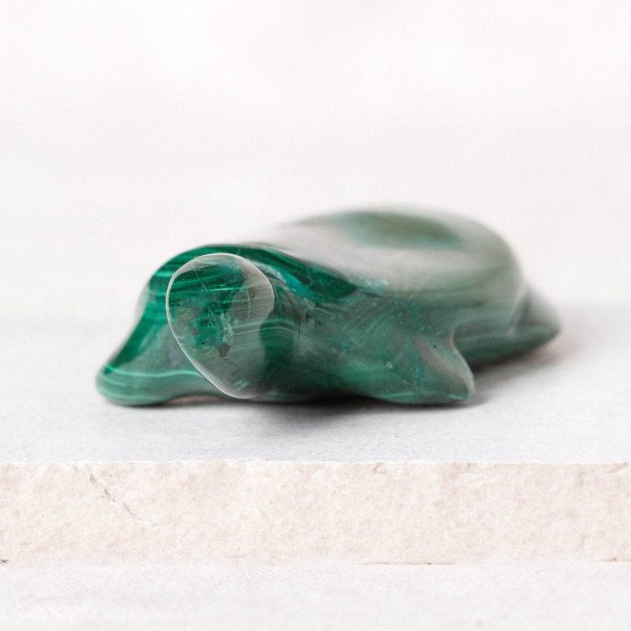 Genuine Malachite Turtles- Hand Carved - 1 of a Kind - Image 2