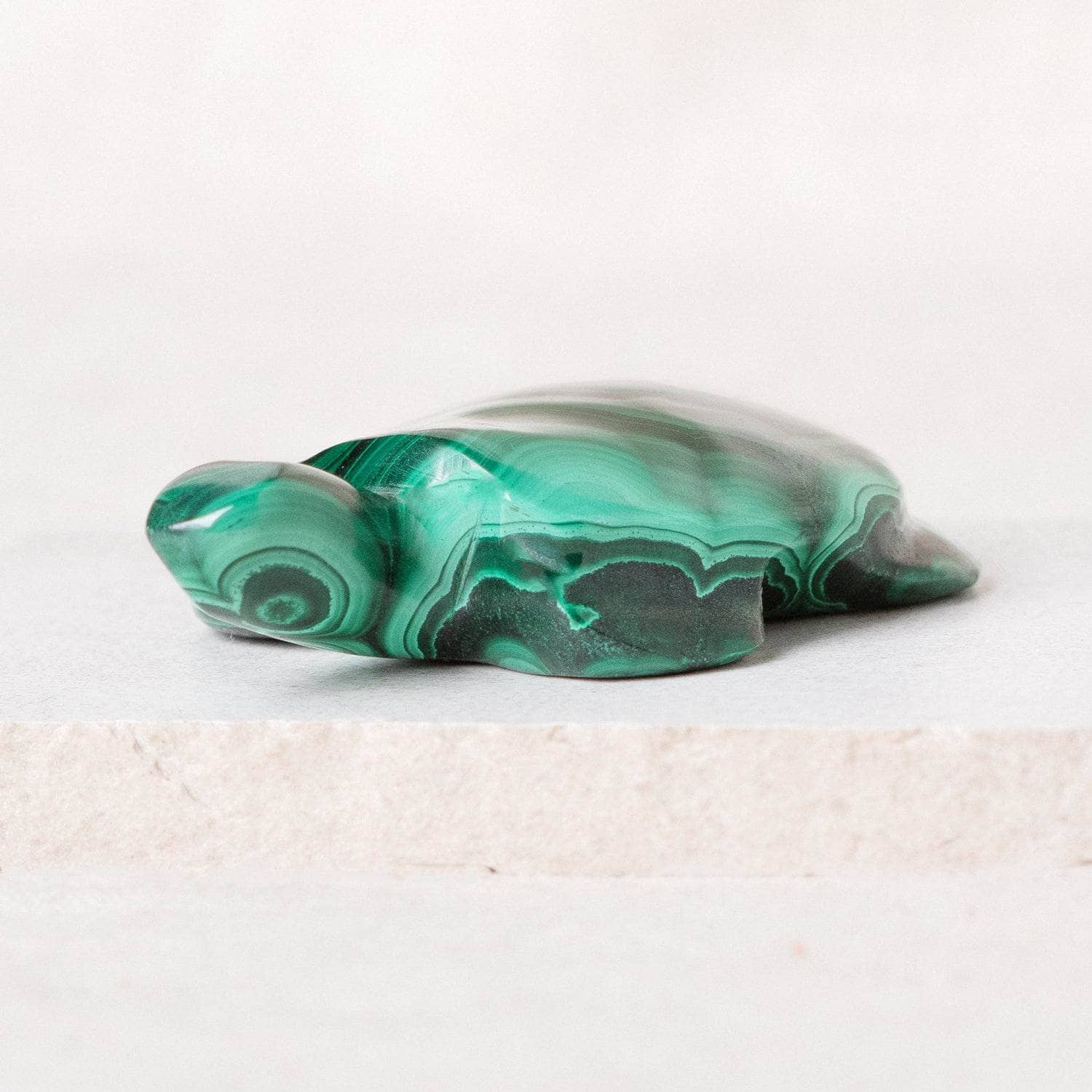 TR-turt-mal-QE-2-2 Genuine Malachite Turtles- Hand Carved - 1 of a Kind - Image 8