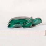 Genuine Malachite Turtles- Hand Carved - 1 of a Kind - Image 13