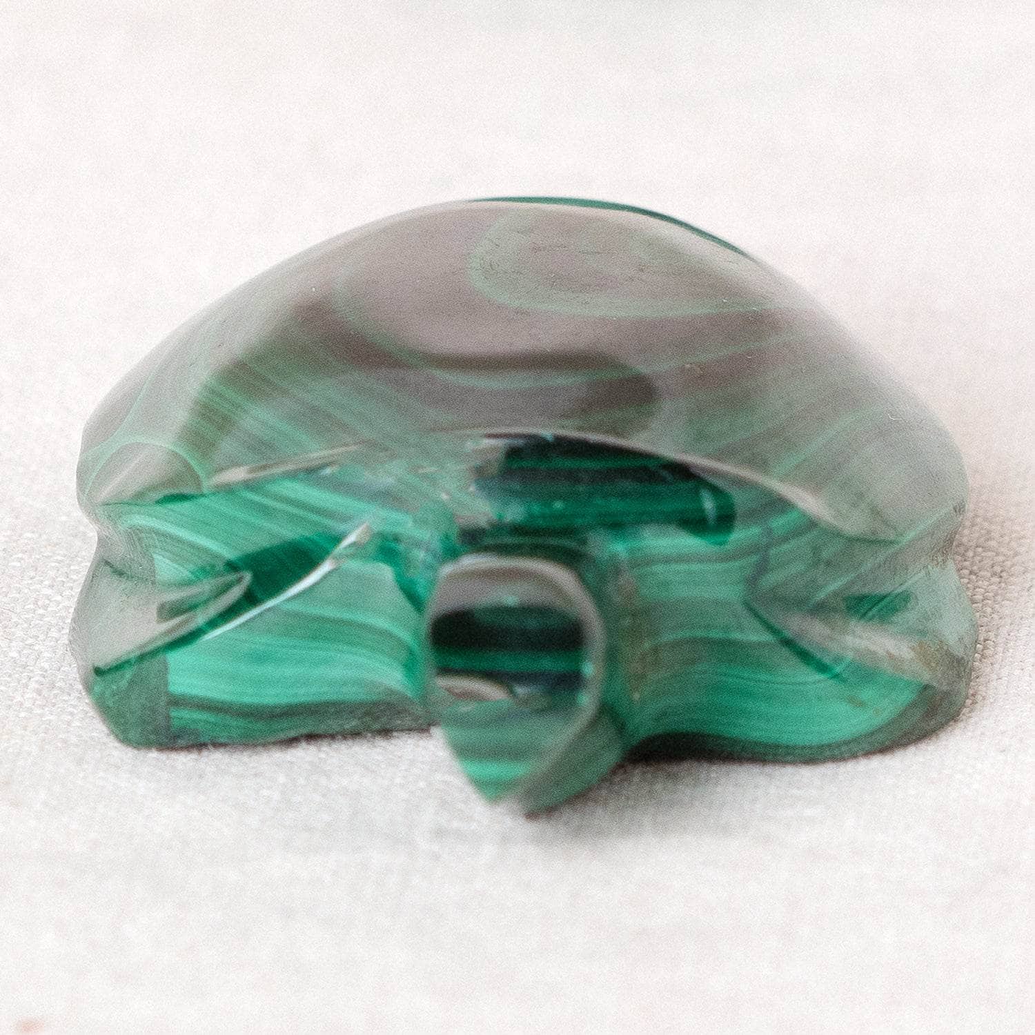 TR-turt-mal-QE-3-5 Genuine Malachite Turtles- Hand Carved - 1 of a Kind - Image 14