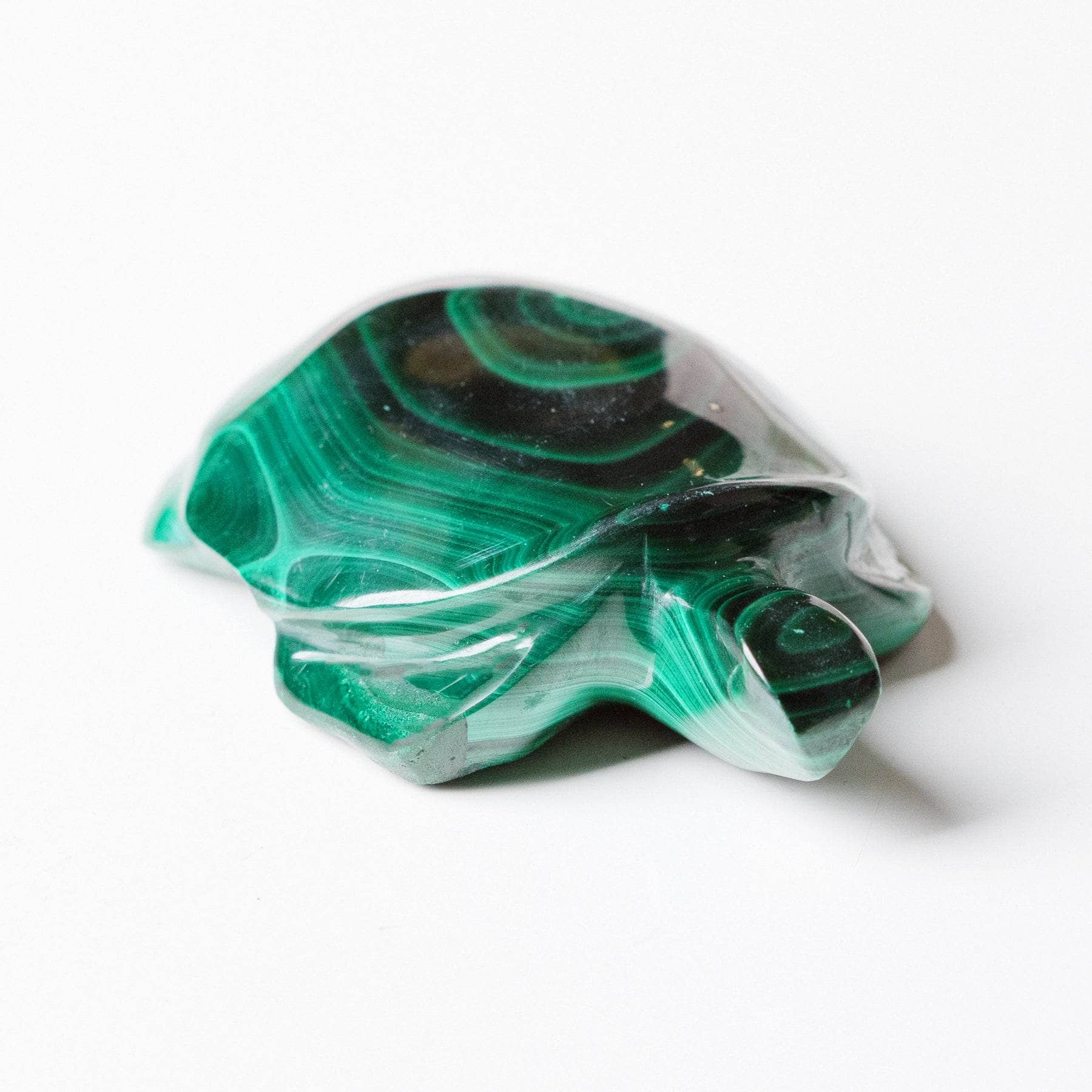 TR-turt-mal-QE-3 Genuine Malachite Turtles- Hand Carved - 1 of a Kind - Image 15