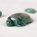Genuine Malachite Turtles- Hand Carved - 1 of a Kind - Image 18