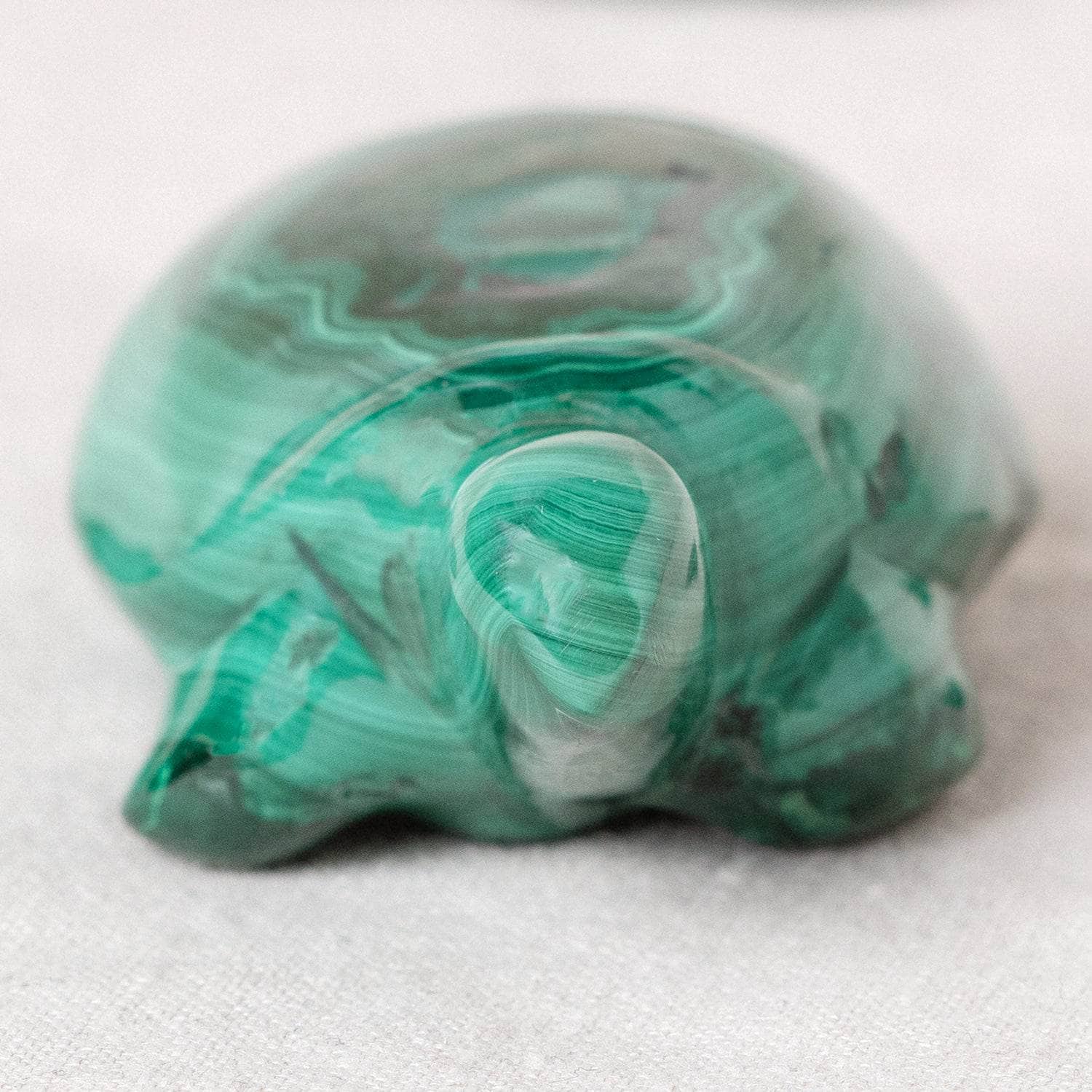 TR-turt-mal-QE-6-4 Genuine Malachite Turtles- Hand Carved - 1 of a Kind - Image 28