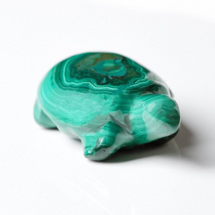 Genuine Malachite Turtles- Hand Carved - 1 of a Kind - Image 29