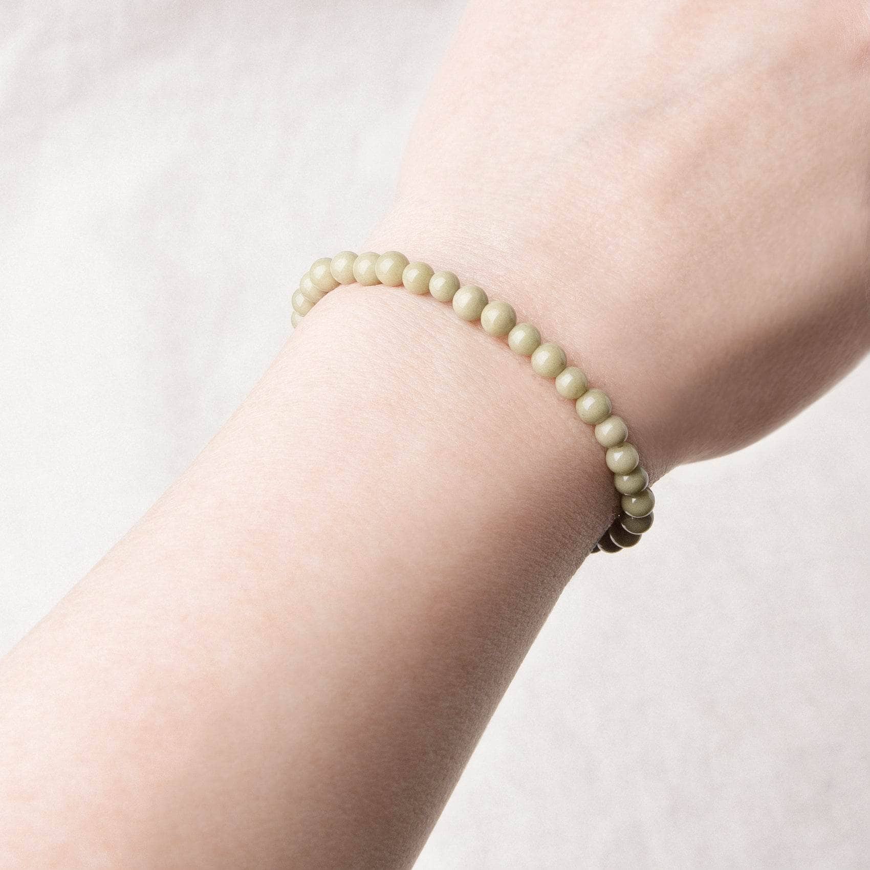 TR12-4 Rare Matcha Alashan Energy Bracelet - Image 2