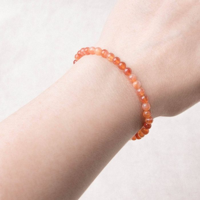 Natural Fire Agate Energy Bracelet - Image 2