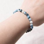 Rare Blue Ice Glacierite Energy Bracelet - 6mm - Image 2