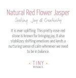 Natural Red Flower Jasper Energy Bracelet - Image 7