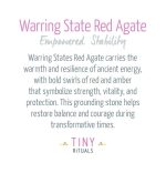 Warring State Red Agate Energy Bracelet - Image 4