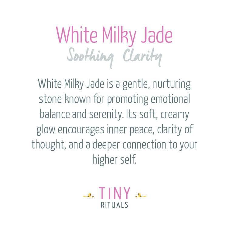 TR_Packaging_06 White Milky Jade Energy Bracelet - 6mm - Image 4