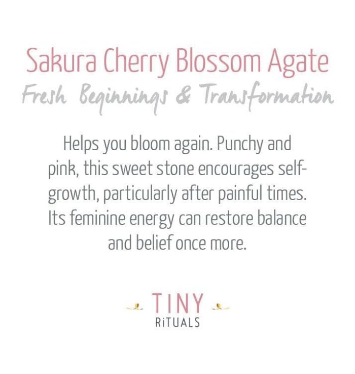 Sakura Cherry Blossom Agate Energy Bracelet - Image 7