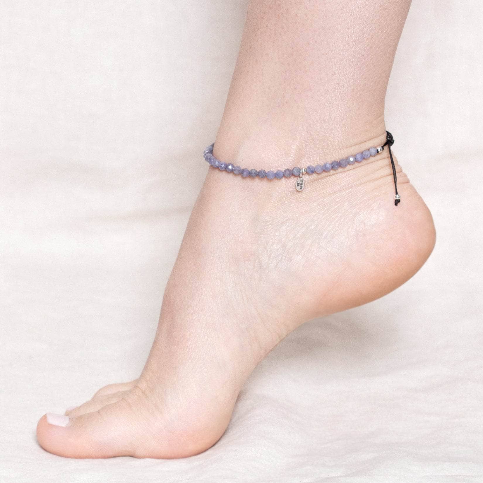 Tanzanite Tanzanite Energy Anklet - AAA Premium Quality - Image 1