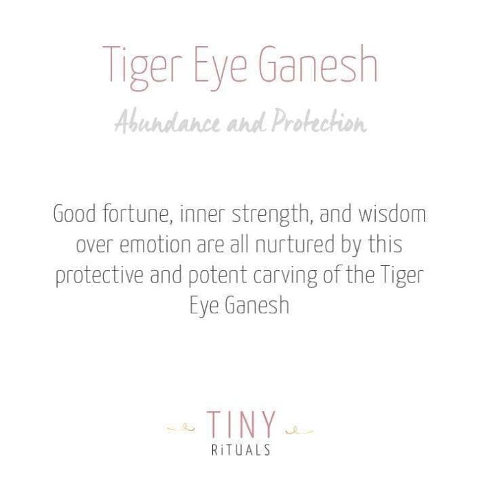 Tiger Eye Ganesh - Image 7