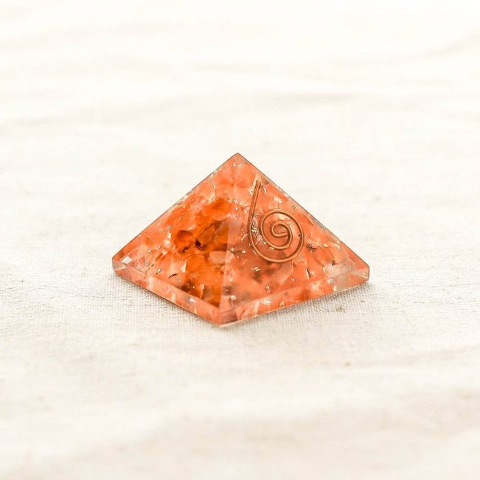 Mini Gemstone Orgone Pyramid - Image 2