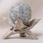 Cobalt Blue Quartz Sphere with Tripod - AAA Premium Quality