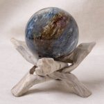 Cobalt Blue Quartz Sphere with Tripod - AAA Premium Quality - Image 5