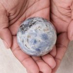 Cobalt Blue Quartz Sphere with Tripod - AAA Premium Quality - Image 2