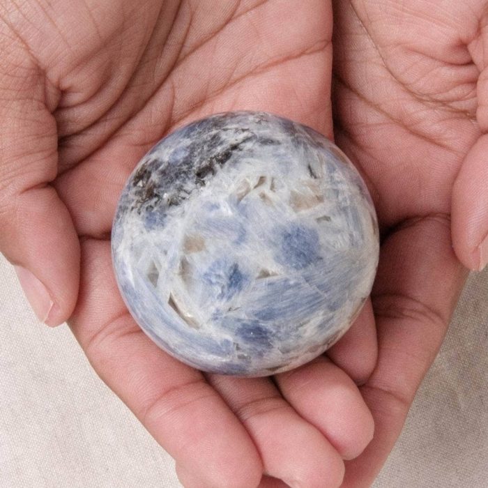 Cobalt Blue Quartz Sphere with Tripod - AAA Premium Quality - Image 2
