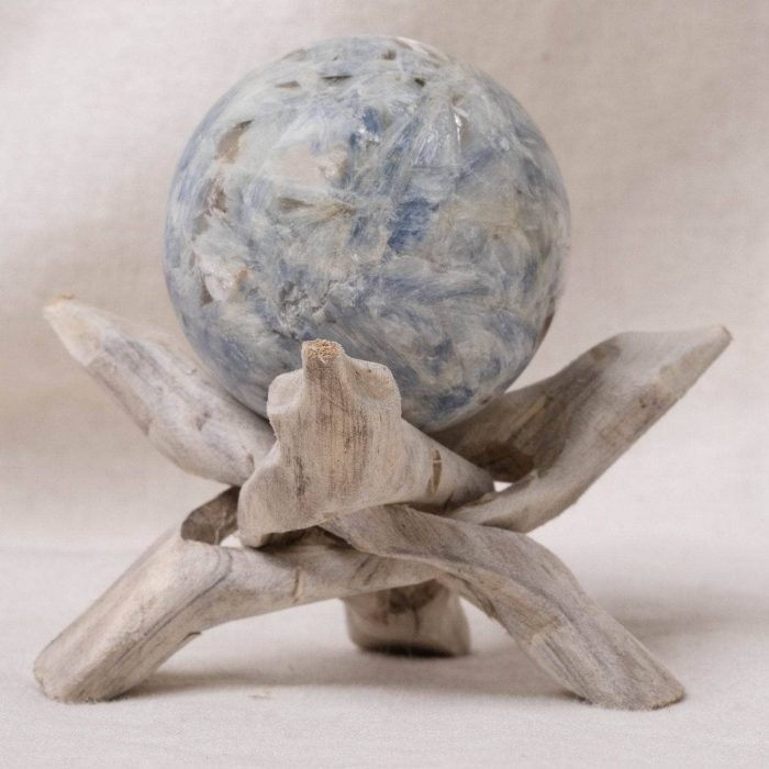 Cobalt Blue Quartz Sphere with Tripod - AAA Premium Quality - Image 1