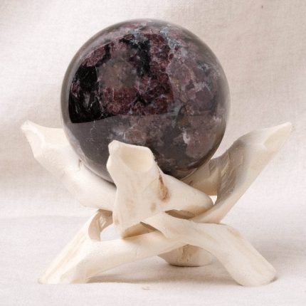Garnet Sphere with Tripod - AAA Premium Quality