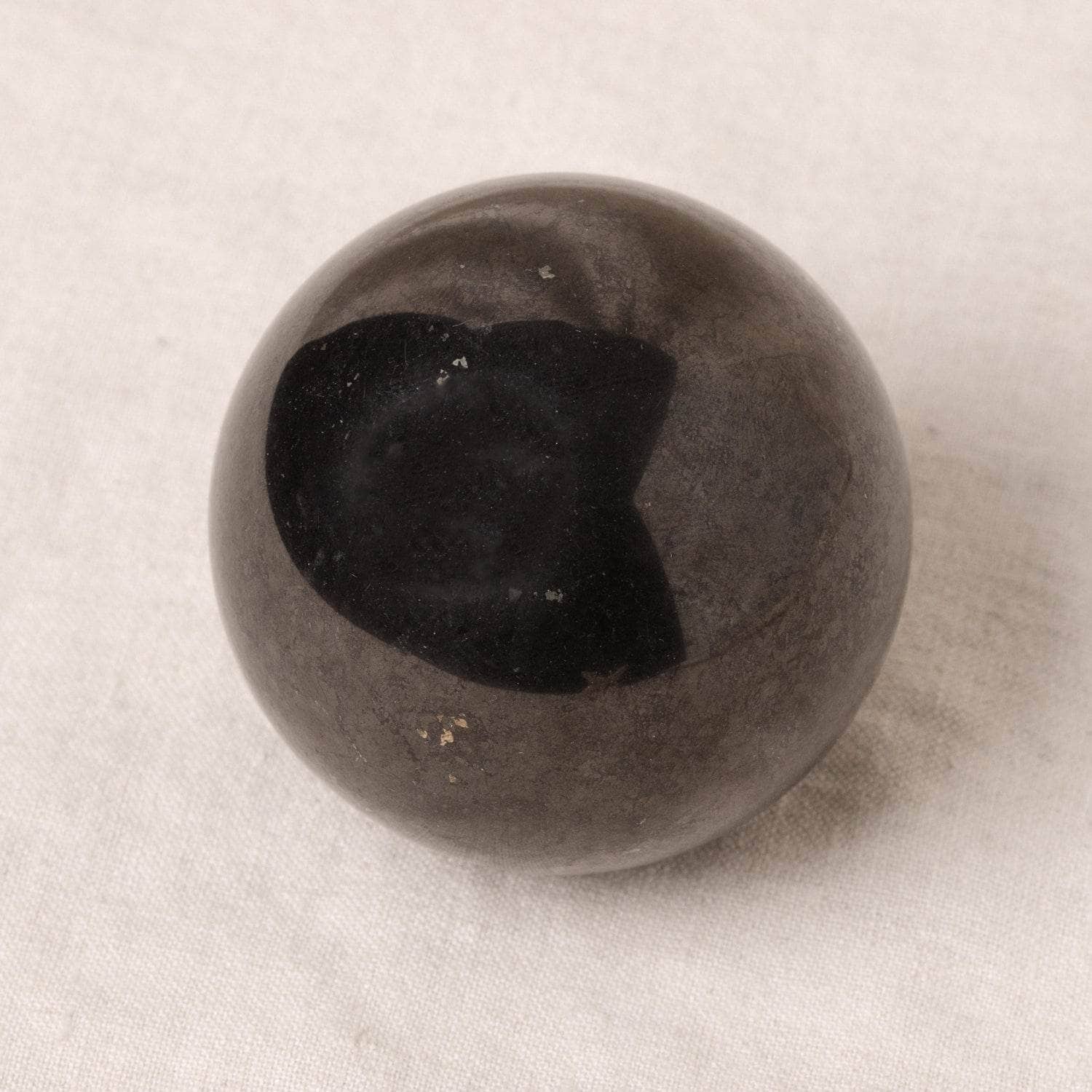 Tr-sphere-GAR6-6cm-Jas Shungite Sphere w/Tripod - AAA Premium Quality - Image 4