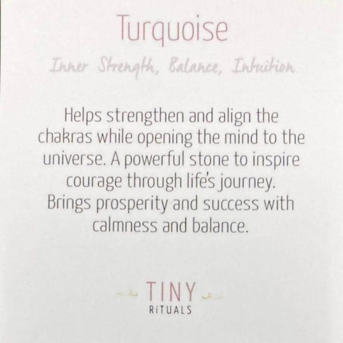 Genuine Peruvian Turquoise Energy Anklet - Image 3