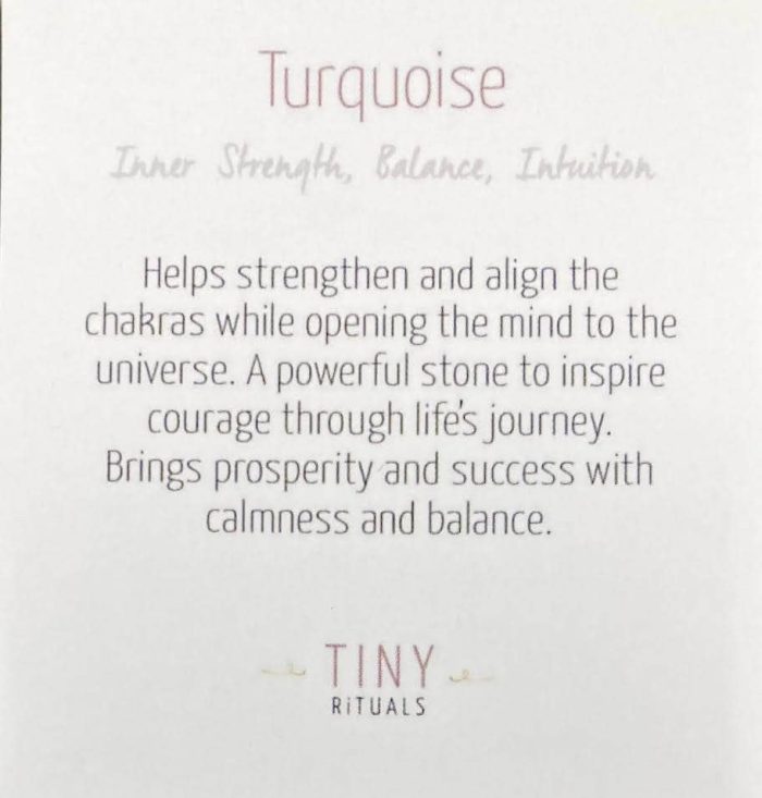 Rare Genuine Turquoise Energy Bracelet - 6mm - Image 3