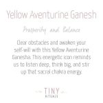 Yellow Aventurine Ganesh - Image 4