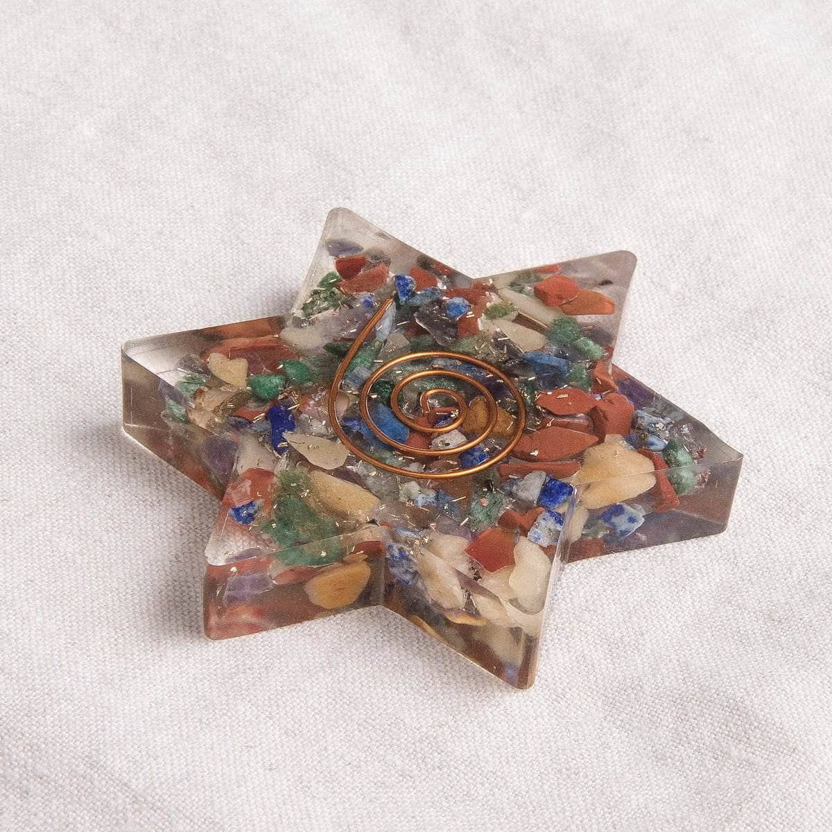 chakra2orgonestar Orgone Gemstone Stars - Image 3