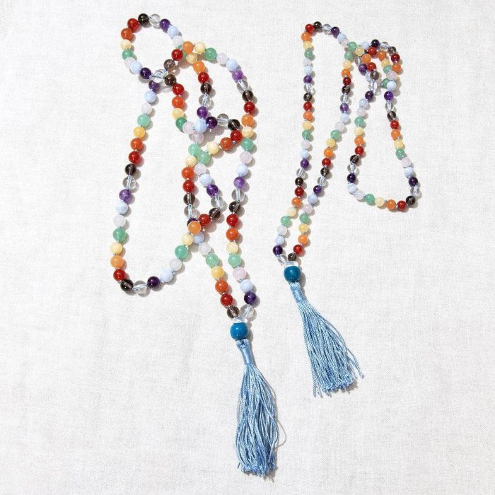 Chakra Psychic Mala - High-Energy Gemstones - Image 3