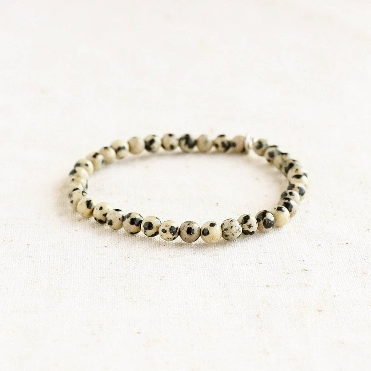 dalmation-jasper_7d452a16-5a34-4339-b0c7-8dd4569cb9c4 Dalmatian Jasper Energy Bracelet - Image 5