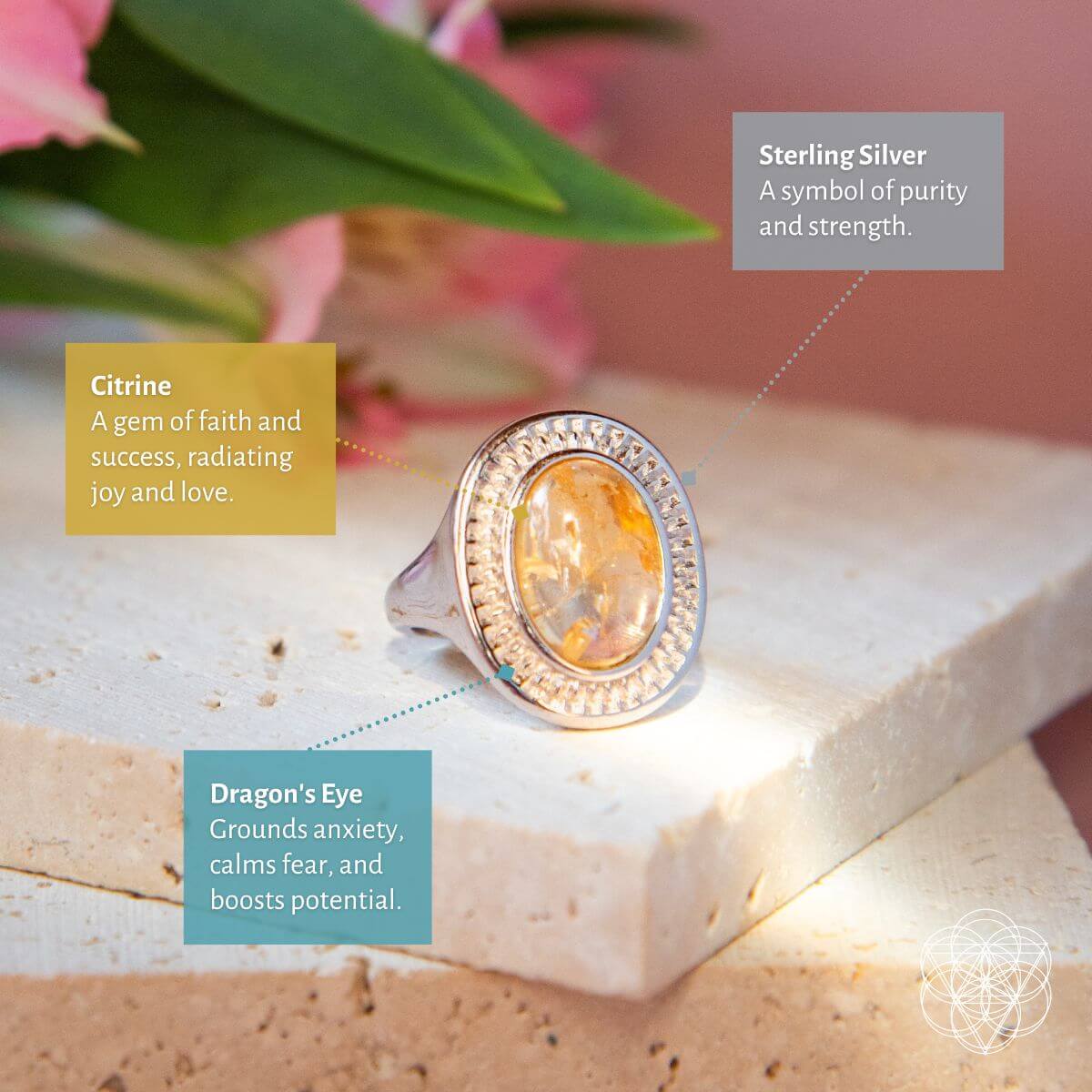 eye-of-the-sun-silver-aura-ring-of-attraction-1634265 Eye of The Sun - Silver Aura Ring of Attraction - Image 4