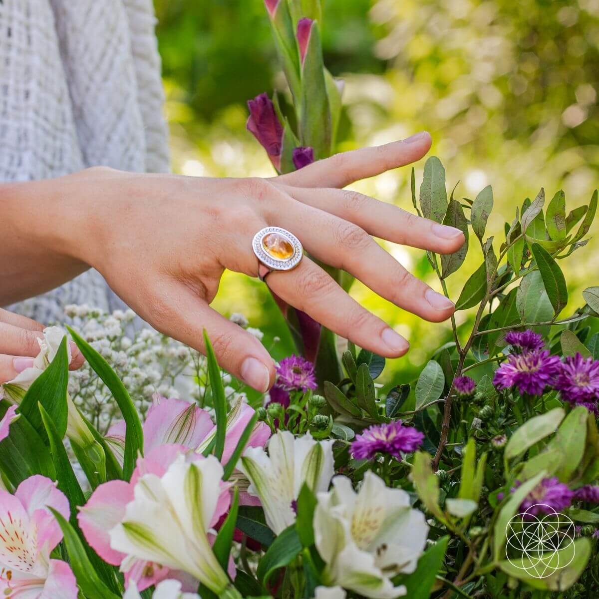 eye-of-the-sun-silver-aura-ring-of-attraction-4776160 Eye of The Sun - Silver Aura Ring of Attraction - Image 6