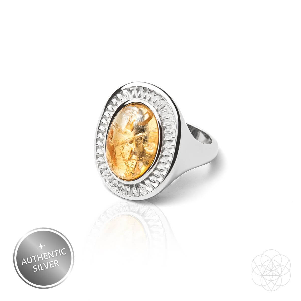 eye-of-the-sun-silver-aura-ring-of-attraction-5034660 Eye of The Sun - Silver Aura Ring of Attraction - Image 1