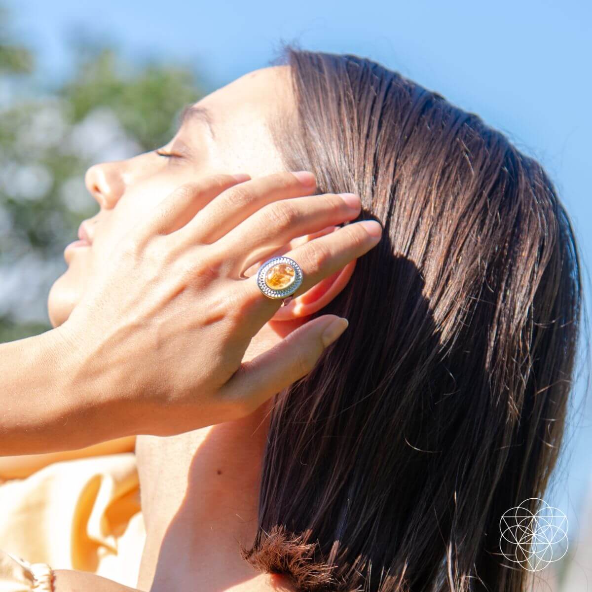 eye-of-the-sun-silver-aura-ring-of-attraction-8409851 Eye of The Sun - Silver Aura Ring of Attraction - Image 3