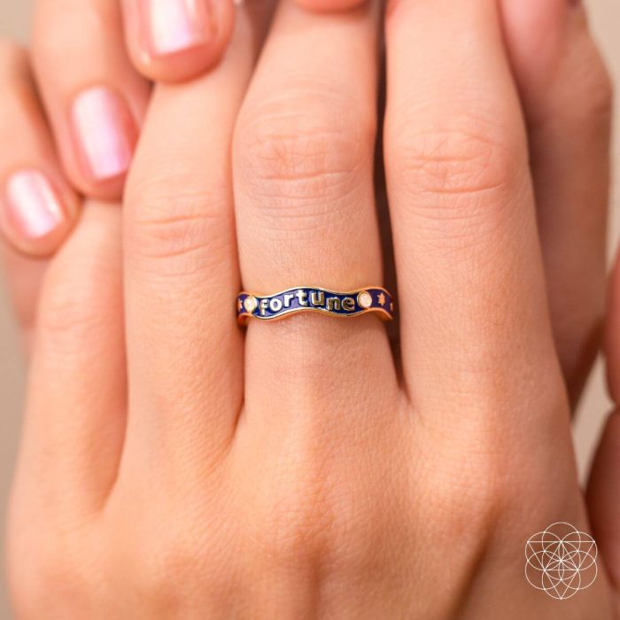 Fortune Magnet - Aquamarine Ring of Prosperity - Image 3